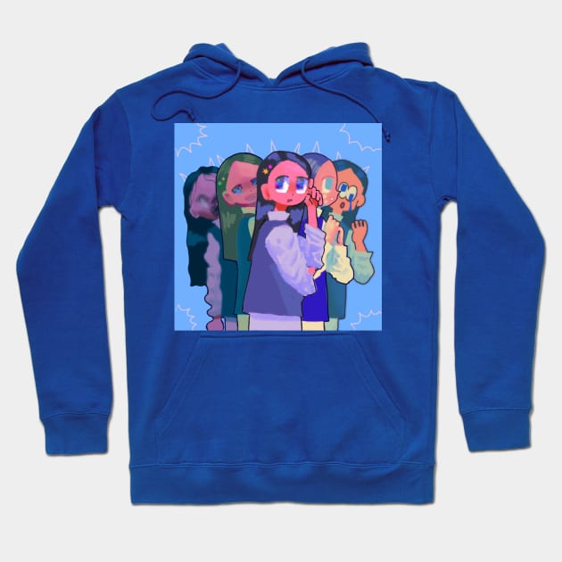 all of us Hoodie by Plastiboo
